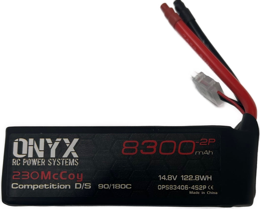 ONX4S83002P6G4 O.P.S 230 McCoy 8300mah 4S2P (NEW 6 GAUGE WIRE!) NOW ONLY $139.99
