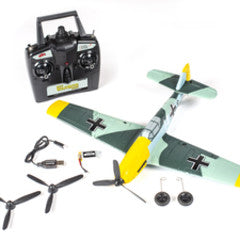 RGRA1304 Messerschmitt Bf 109 Micro RTF Airplane w/PASS
