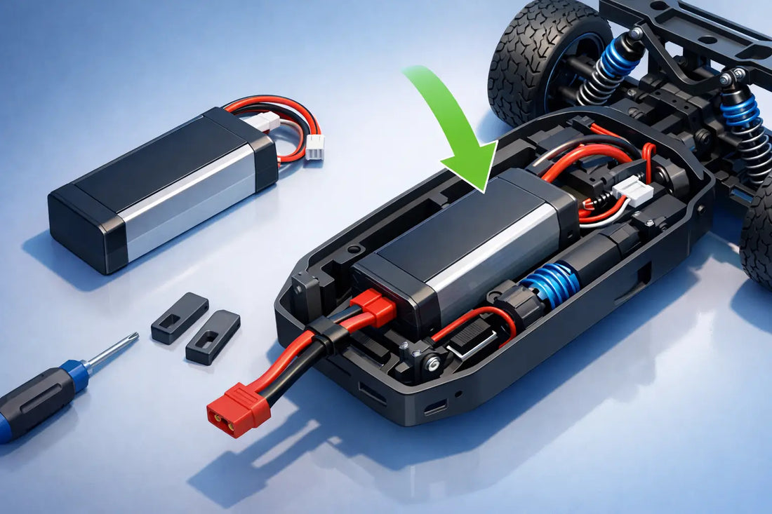 How to Fit LiPo Pack the Right Way