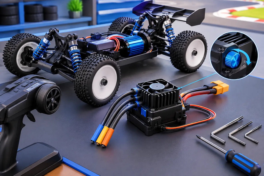 How to Tune ESC Brakes for Faster RC Runs