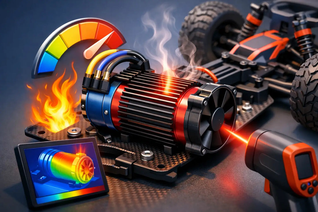RC Motor Temperature Guide for Hard Runs