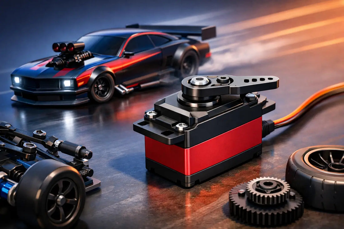 Fast Servo for RC Drag Car Setup That Wins