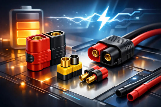 High Amp RC Connectors That Hold Power