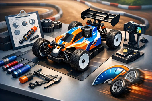 1/8 Scale Setup Guide for More Speed