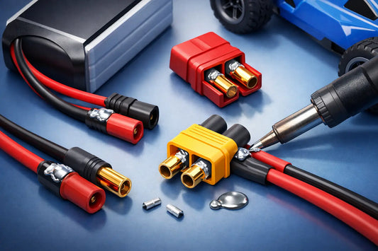 RC Soldered Battery Connectors That Hold
