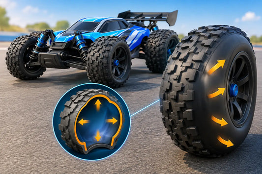 Why Tires Balloon in High-Power RC Builds