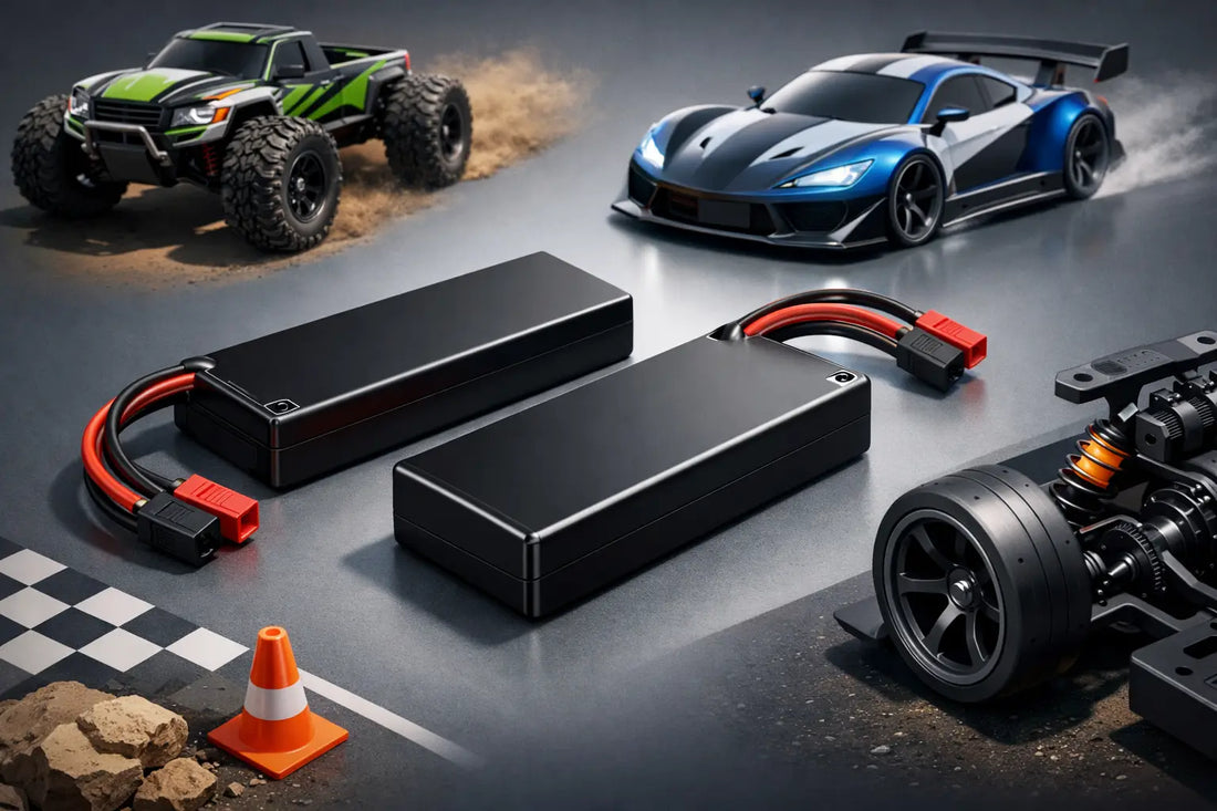 2S RC Batteries for Speed, Bash, and Grip