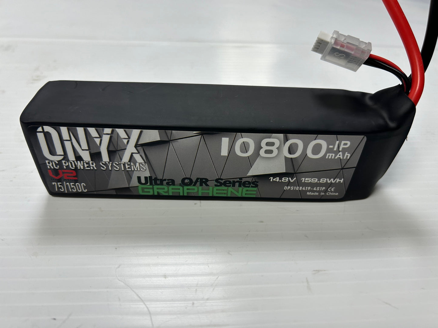 ONX4S108001P7ga       O.P.S Ultra O/R Series 10800 14.8 (4s1p) ULTRA O/R SERIES GRAPHENE       Size:  43mm x 48mm x 175mm