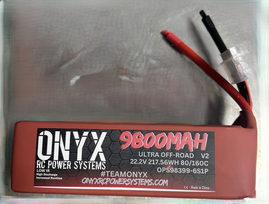 ONX6S98001P10G O.P.S Ultra O/R V2 9800 22.2v (6s1p)