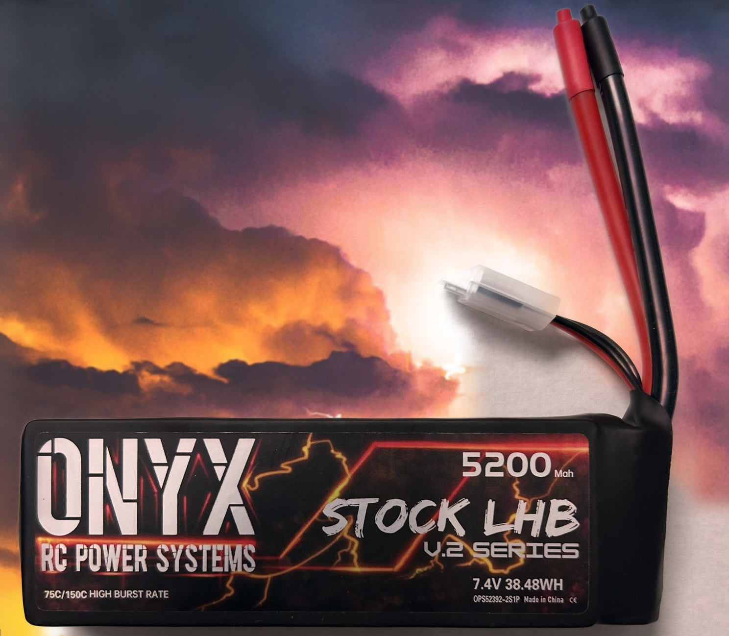 Onix Power ONX2S52001P ONYX 7.4 5200 75c/150b NEW LOWER PRICE! – ONYX RC POWER ...