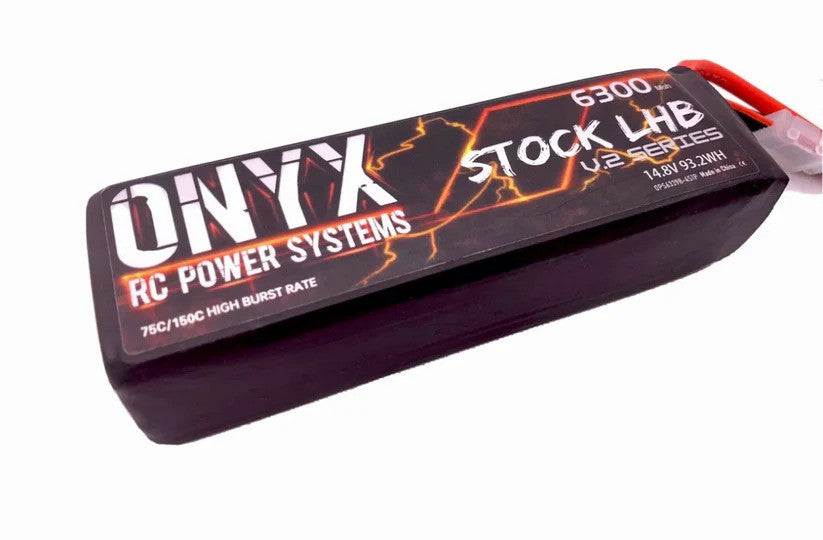 Onix Power O.P.S Stock LHB 6300mah 14.8 (4s) – ONYX RC POWER SYSTEMS USA