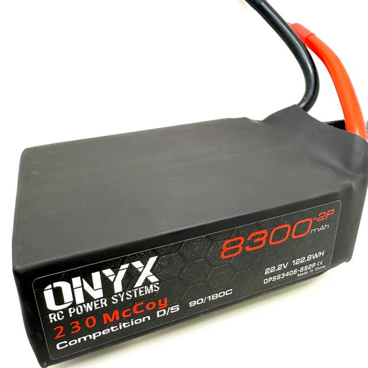 ONX6S83002P6GA  230 mcCoy Competition Speed/Drag 8300mah 6s2p