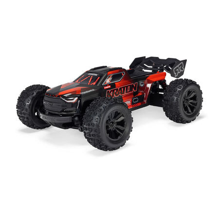 ARA2508T1  1/16 MINI KRATON 3S DSC 4X4 RTR Brushless Speed Truck, Black/Red