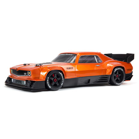 ARA7617V2T2   1/7 FELONY 6S AVC 4X4 RTR Brushless All-Road Street Bash, Orange