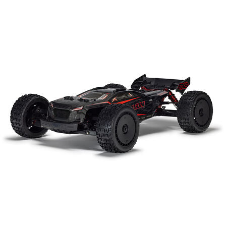 ARA7707V6T1   1/7 TALION 6S EXB 4X4 RTR Brushless (Black) selling out FAST!!