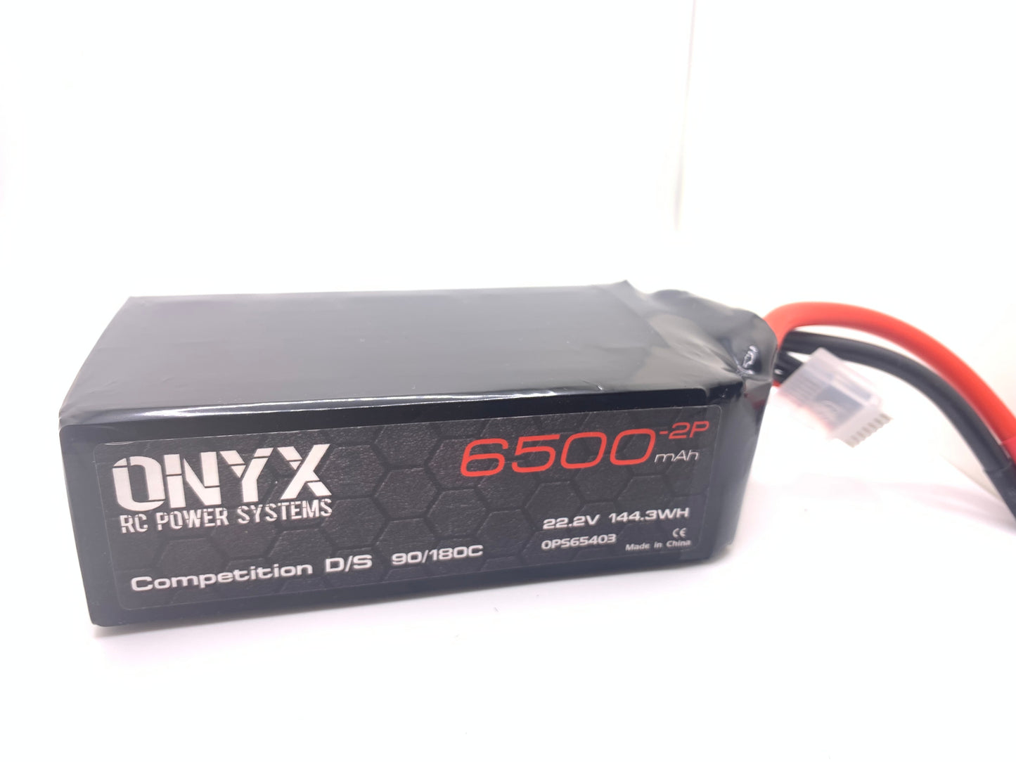 ONX6S65002P7G  ONYX 6 CELL 6500MAH 2P 7 GA. WIRE (96.2 WH 8GW)   (2P 8AGW  90/180C )