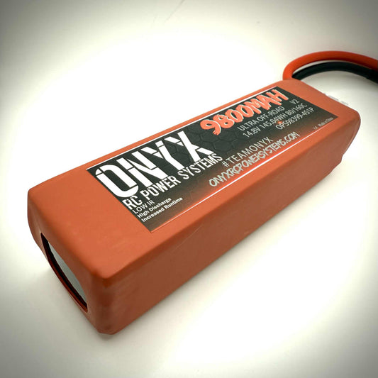 ONX4S98001P8G V2 9800 14.8v (4s1p)  "NOW WITH 8GA. WIRE"  PERFECT FOR X-MAXX AND OTHER LIKE RC'S